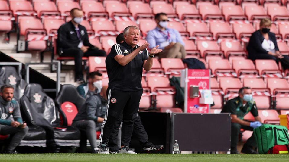 Sheffield United boss Chris Wilder